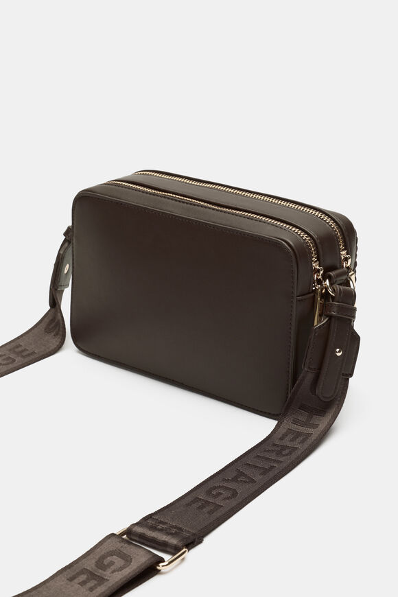 Textured Camera Bag  Dark Espresso  hi-res