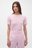 Sheer Knit Tee  Petal Pink  hi-res