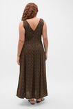 Spot Print Midi Dress  Dark Espresso Spot  hi-res