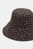 Fabric Bucket Hat  Dark Espresso Spot  hi-res