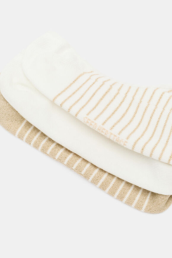 3 Pack No Show Sock  Warm Sand  hi-res