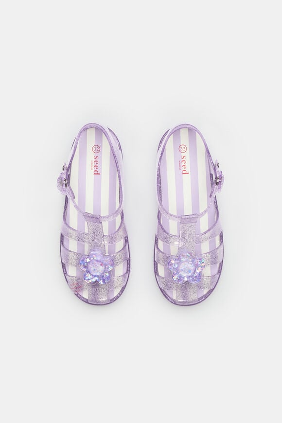 Cage Jelly Sandal  Lilac  hi-res