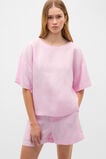 Core Linen Relaxed Tee  Petal Pink  hi-res