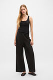Slub Easy Tank  Black  hi-res