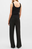 Slub Easy Tank  Black  hi-res
