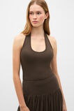 Fine Knit Halter Tank  Dark Espresso  hi-res