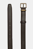Cora Leather Belt  Chocolate  hi-res