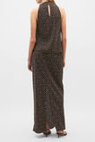 Spot Print Halter Top  Dark Espresso Spot  hi-res