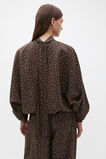 Spot Print Blouse  Dark Espresso Spot  hi-res