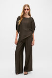 Self Stripe Batwing Top  Dark Espresso  hi-res