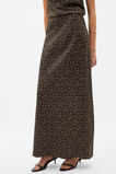 Spot Print Skirt  Dark Espresso Spot  hi-res