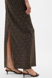 Spot Print Skirt  Dark Espresso Spot  hi-res