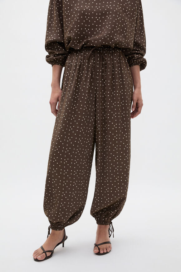 Spot Print Pant  Dark Espresso Spot  hi-res