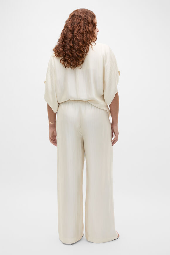 Self Stripe Pant  Coconut Cream  hi-res