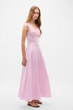 Core Linen Midi Skirt  Petal Pink  hi-res