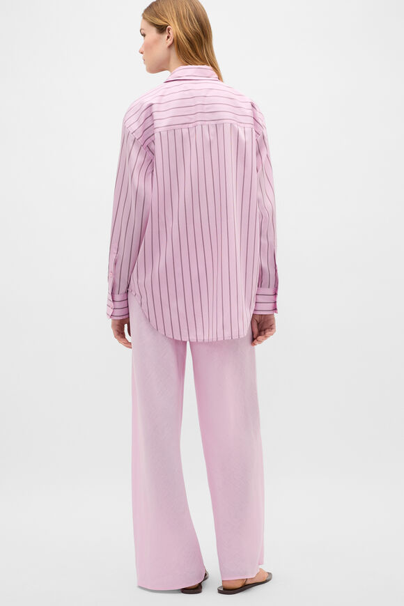 Stripe Lightweight Shirt  Petal Pink Stripe  hi-res