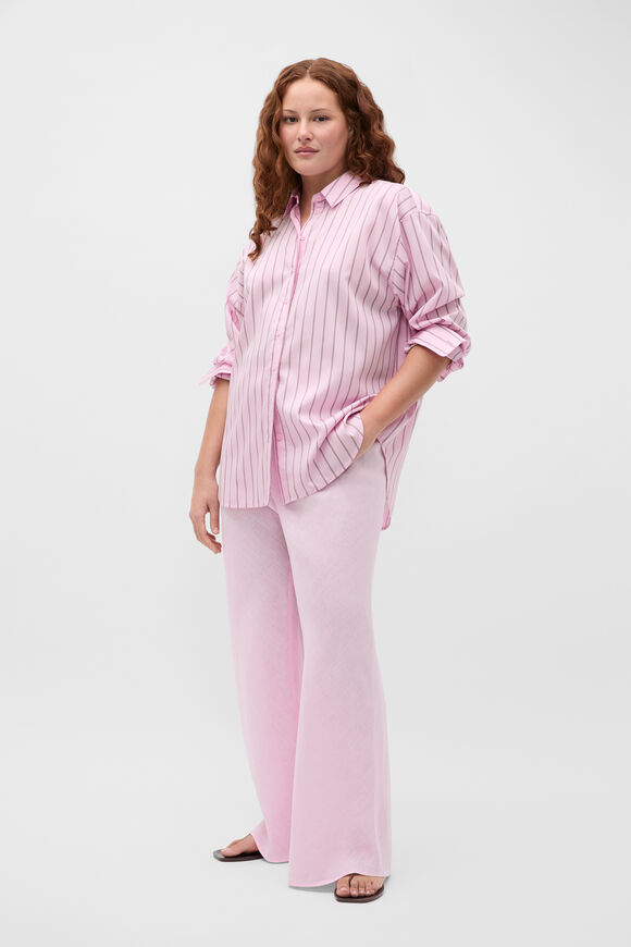 Stripe Lightweight Shirt  Petal Pink Stripe  hi-res