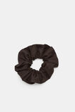 Linen Scrunchie  Dark Espresso  hi-res