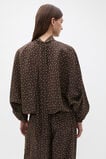 Spot Print Blouse  Dark Espresso Spot  hi-res