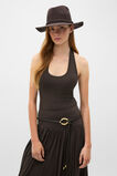 Knit Fedora  Dark Espresso  hi-res