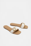 Paris Rounded Buckle Slide  Caramel  hi-res
