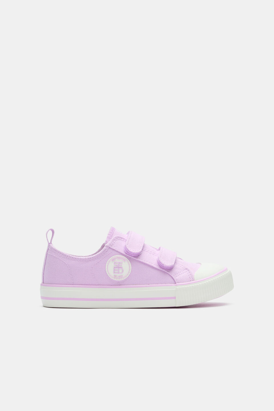Quad Logo Sneaker  Orchid
