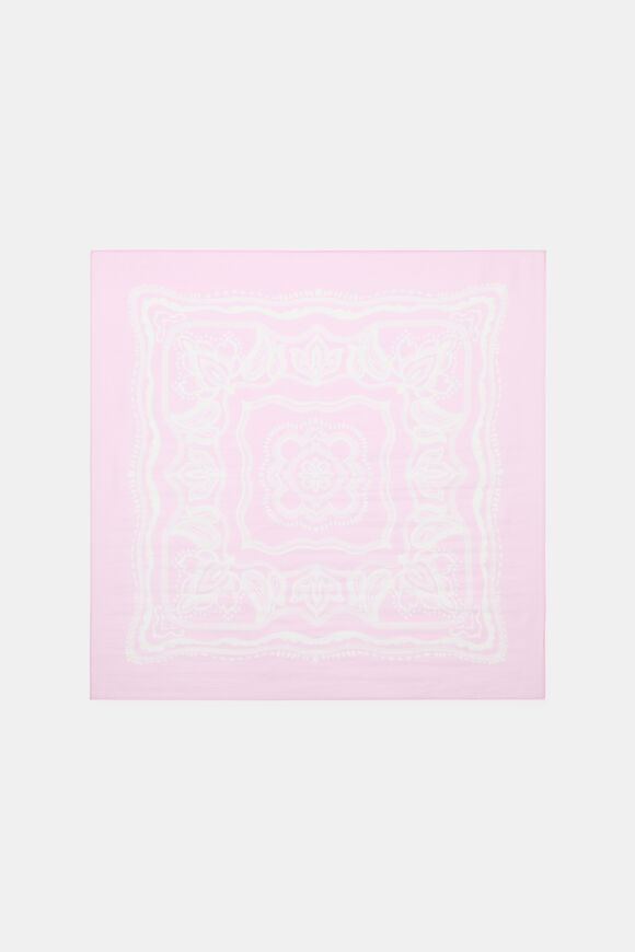 Printed Headscarf  Petal Pink  hi-res
