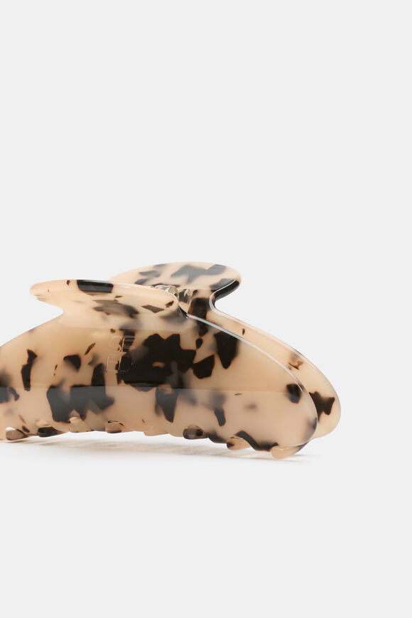 Seed Resin Hair Claw  Milky Tort  hi-res