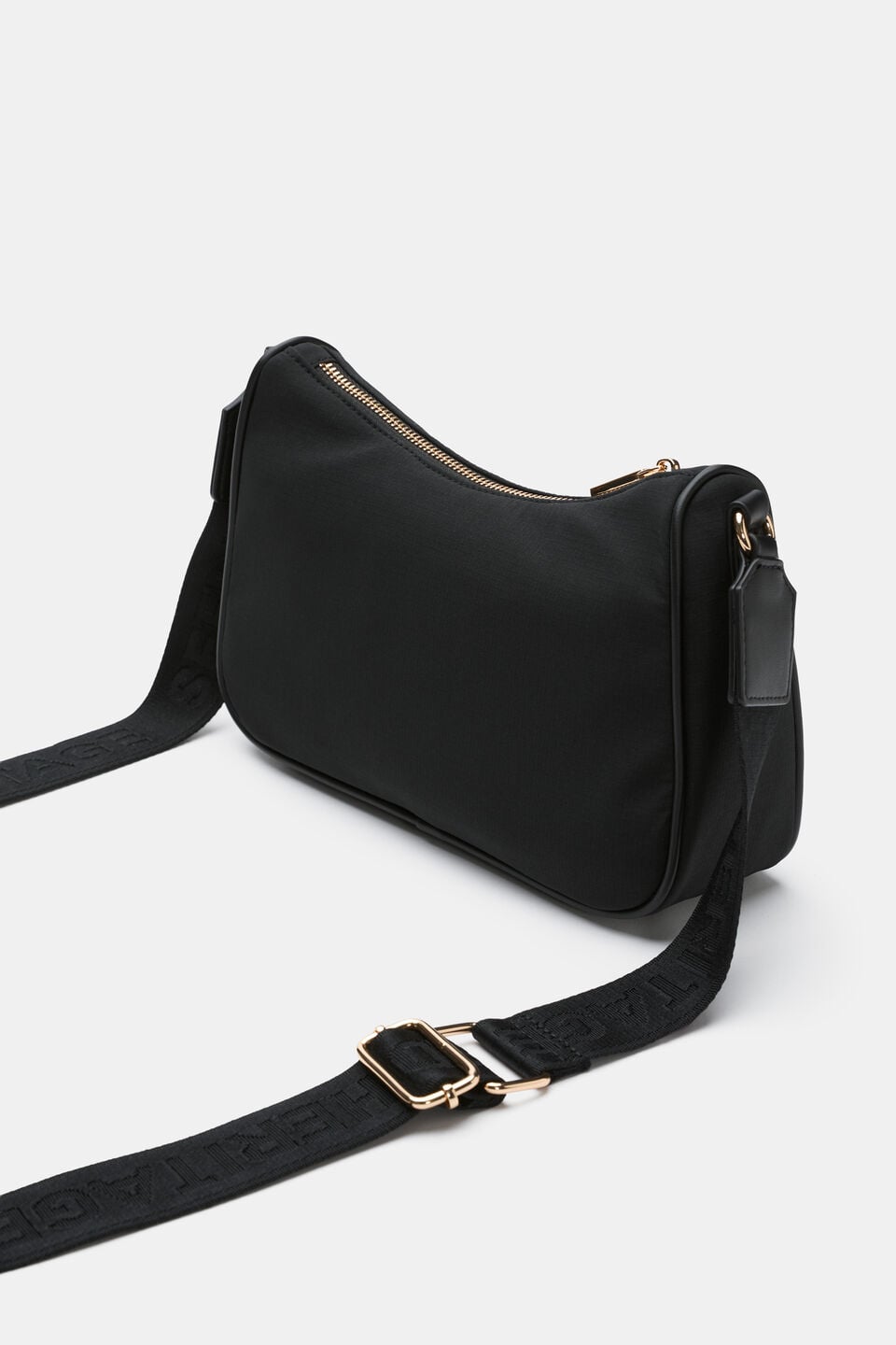 Tech Essential Crossbody Bag  Black