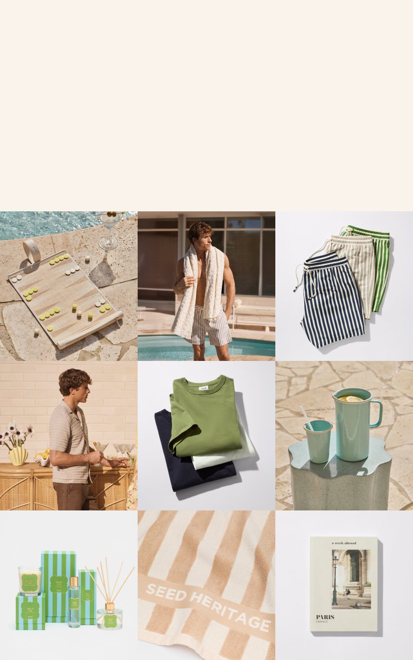 Seed Hero carousel banner