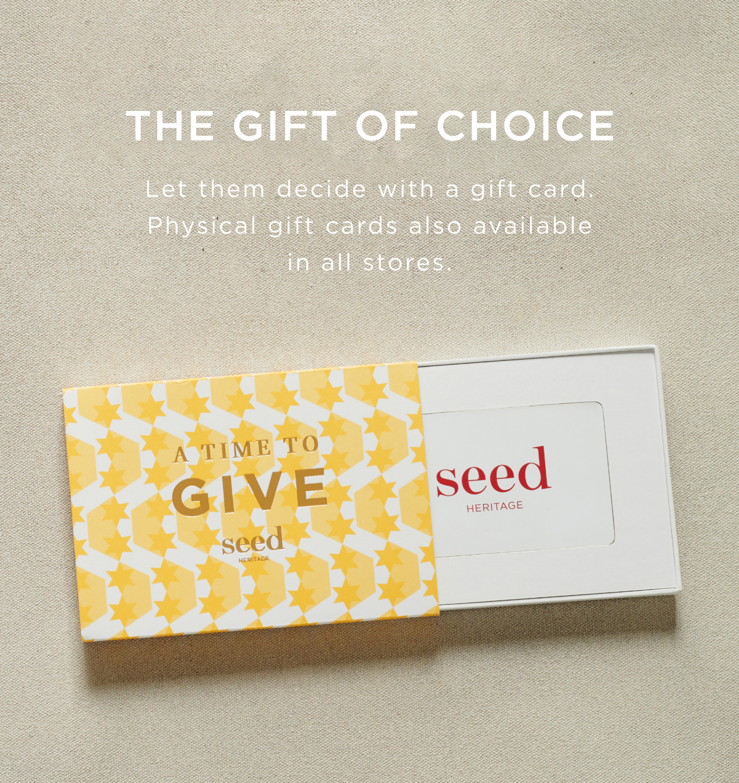 E-Gift Banner
