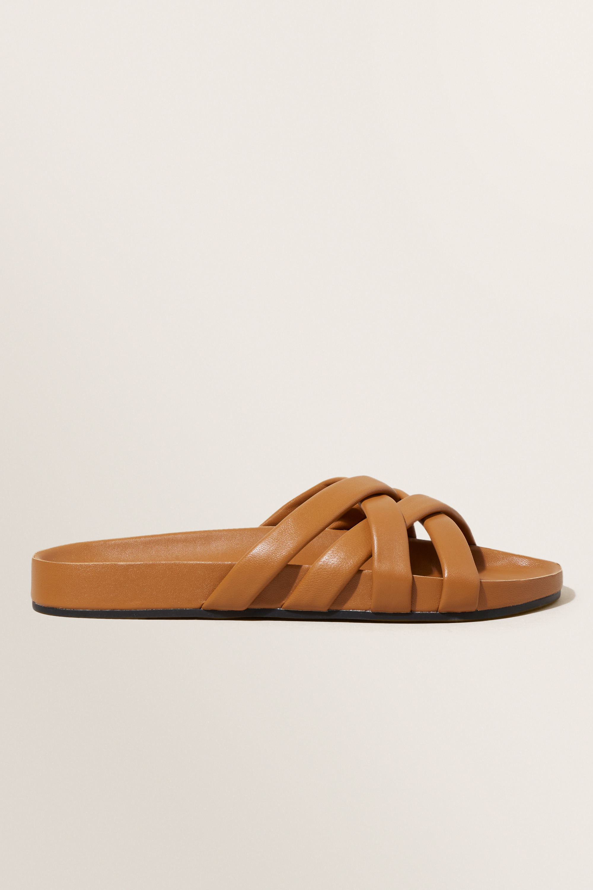 footbed sandals leather