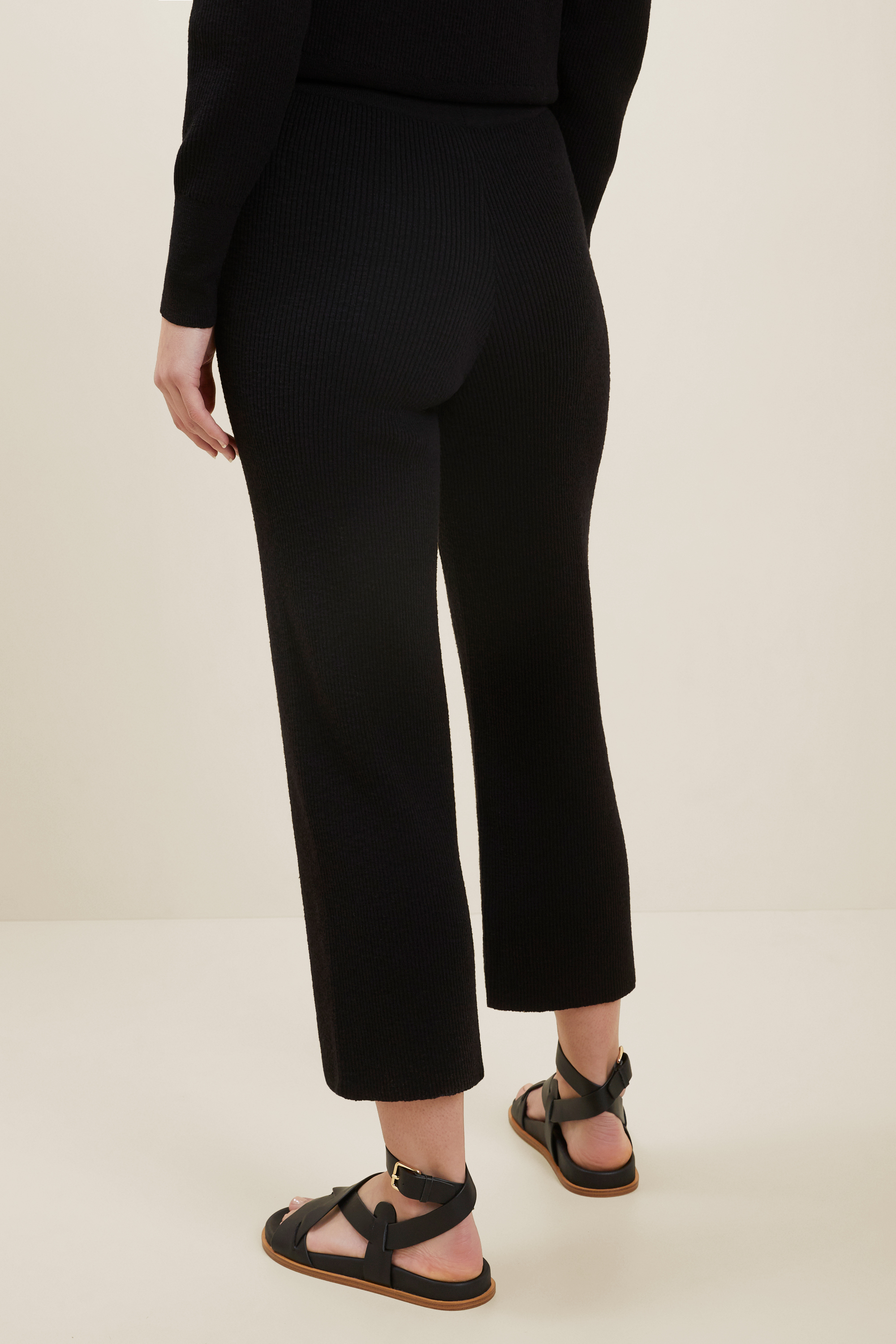 Boucle Knit Wide Leg Pants | Seed Heritage