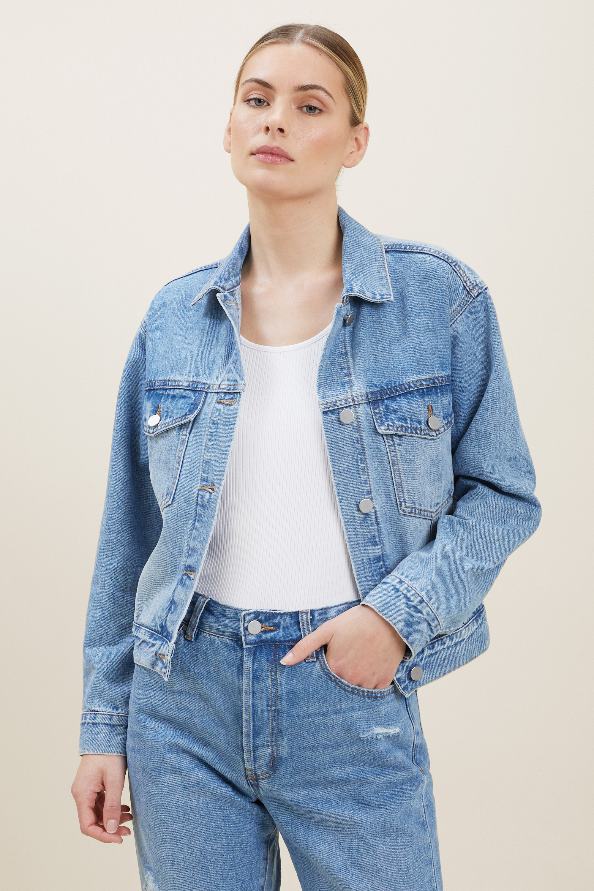 Denim Pocket Jacket | Seed Heritage