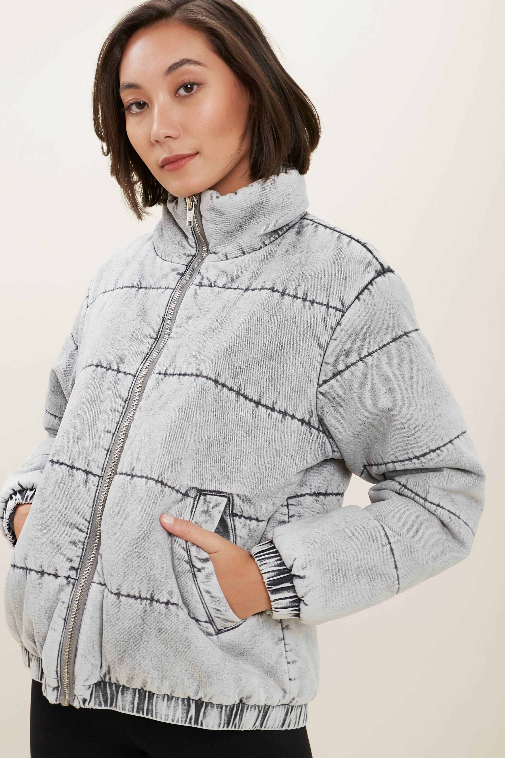 Acid Wash Denim Jacket | Seed Heritage