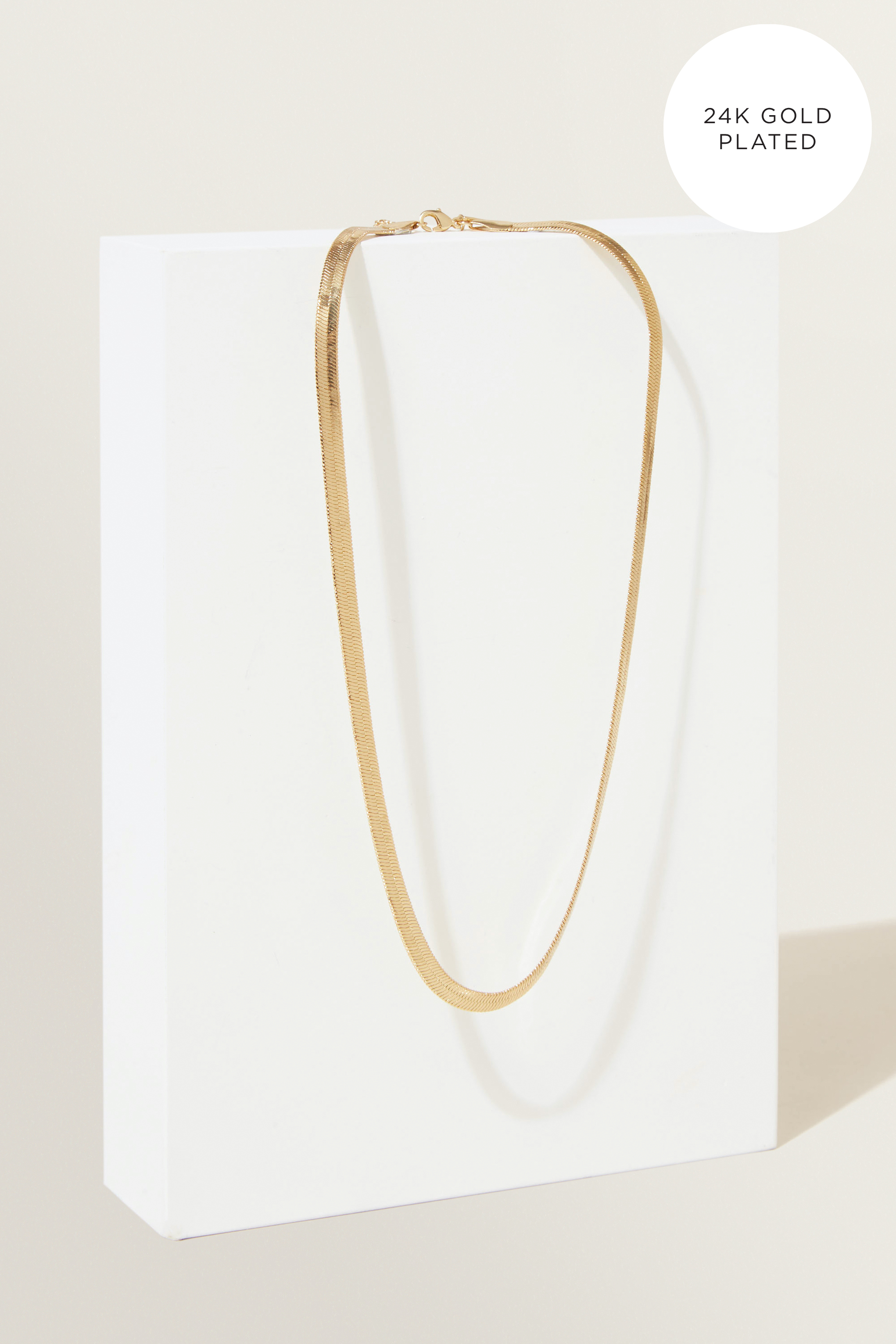 Fine Snake Chain Necklace | Seed Heritage