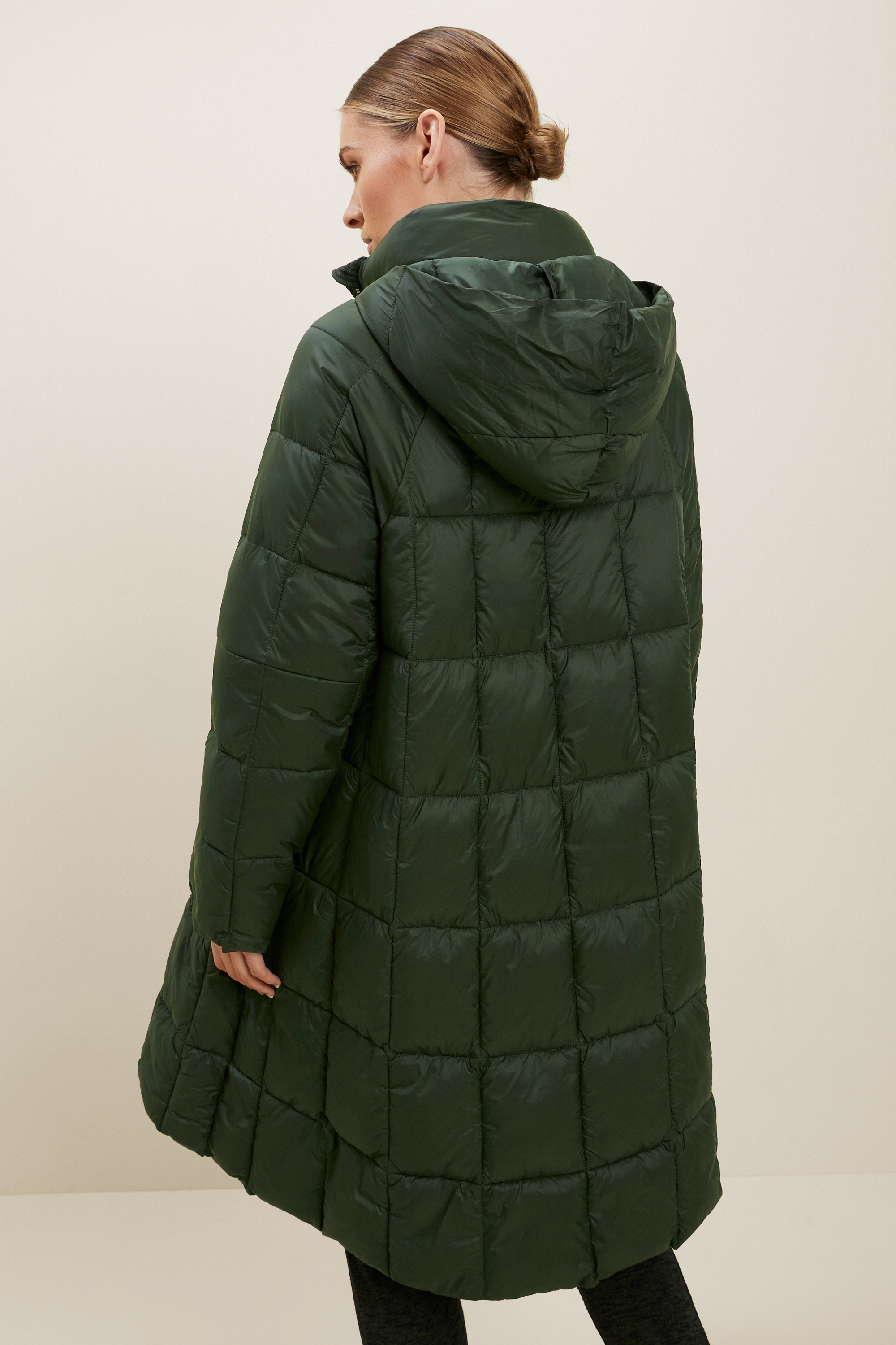 seed longline puffer jacket