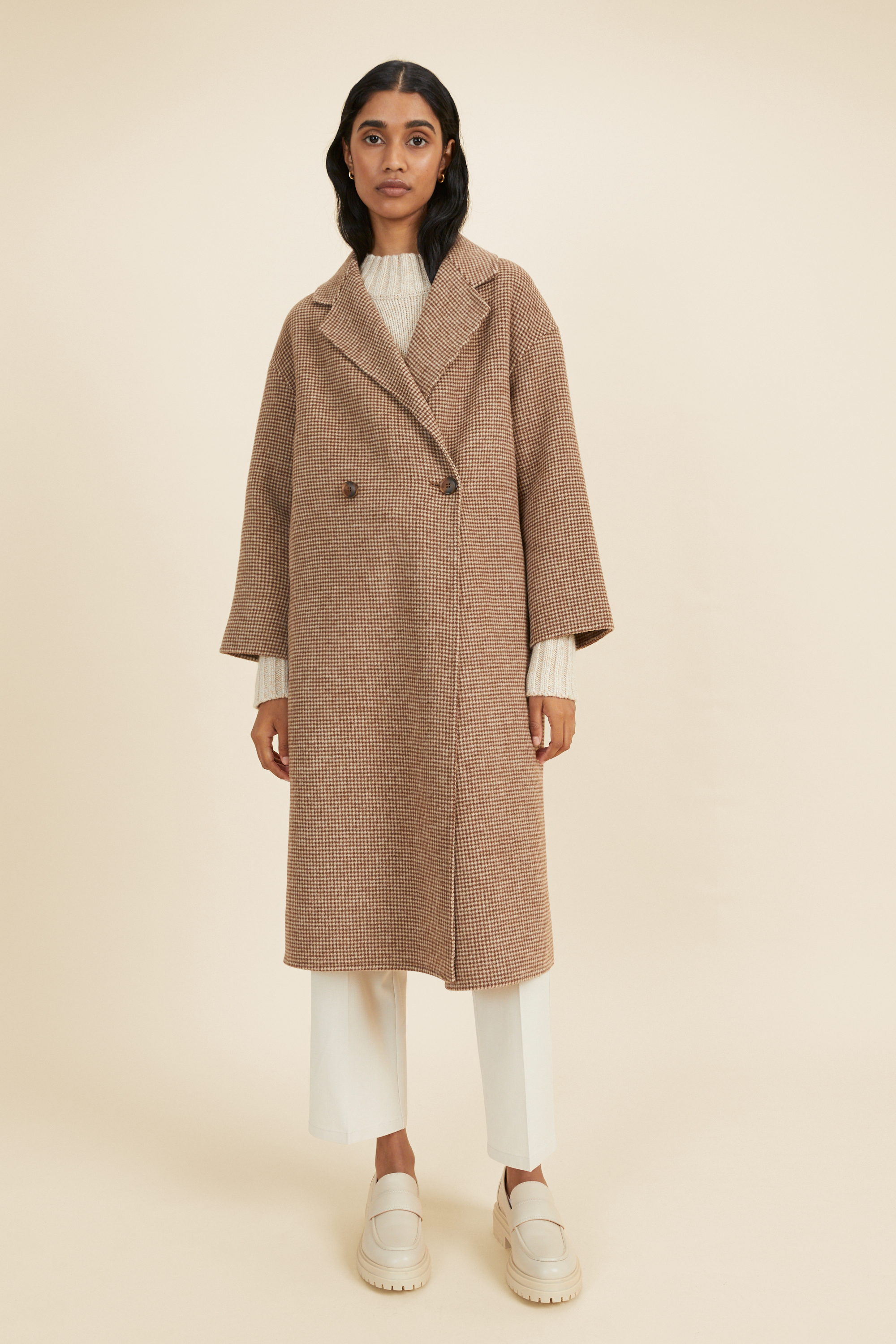 wool houndstooth jacket