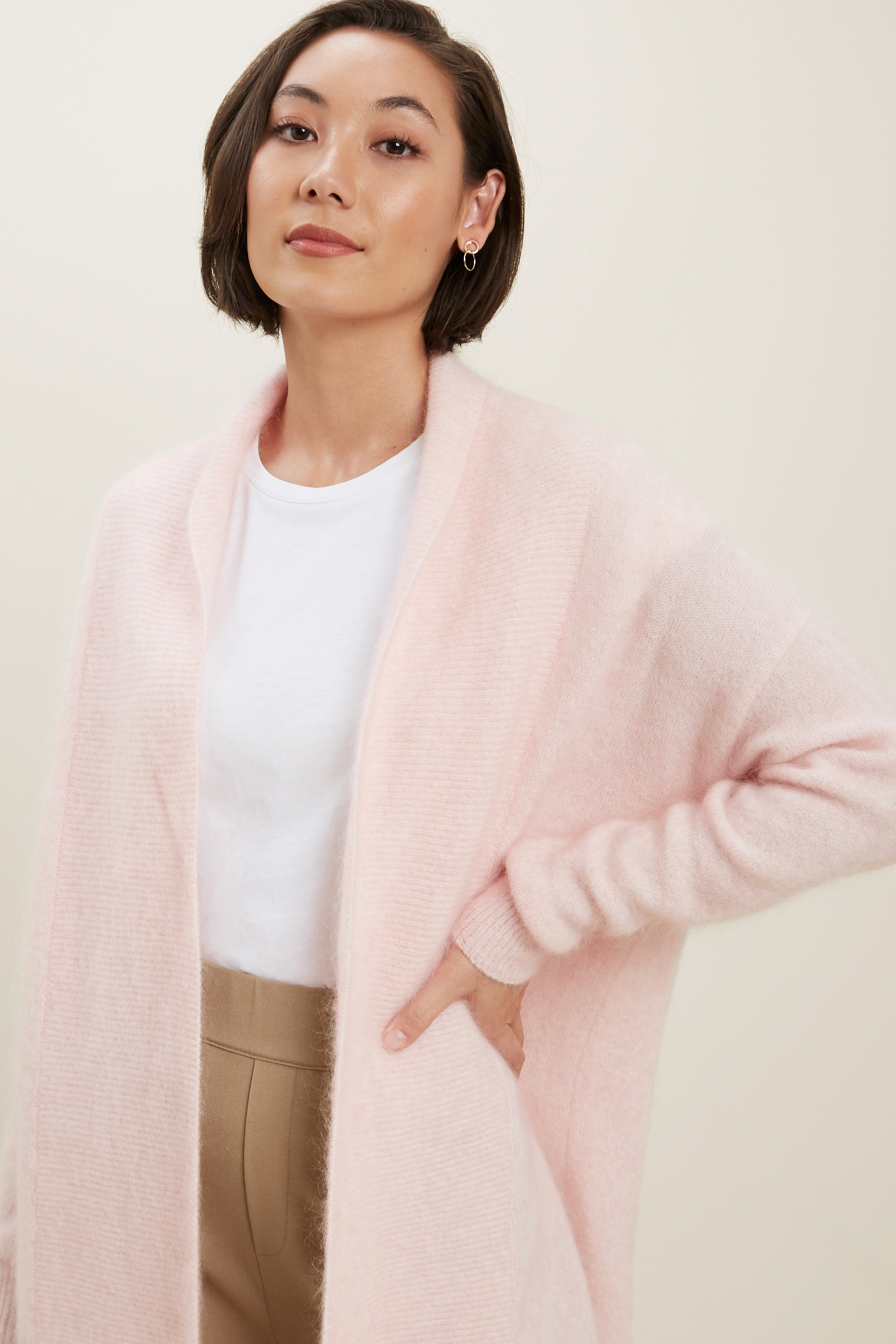 Mohair Longline Cardigan | Seed Heritage