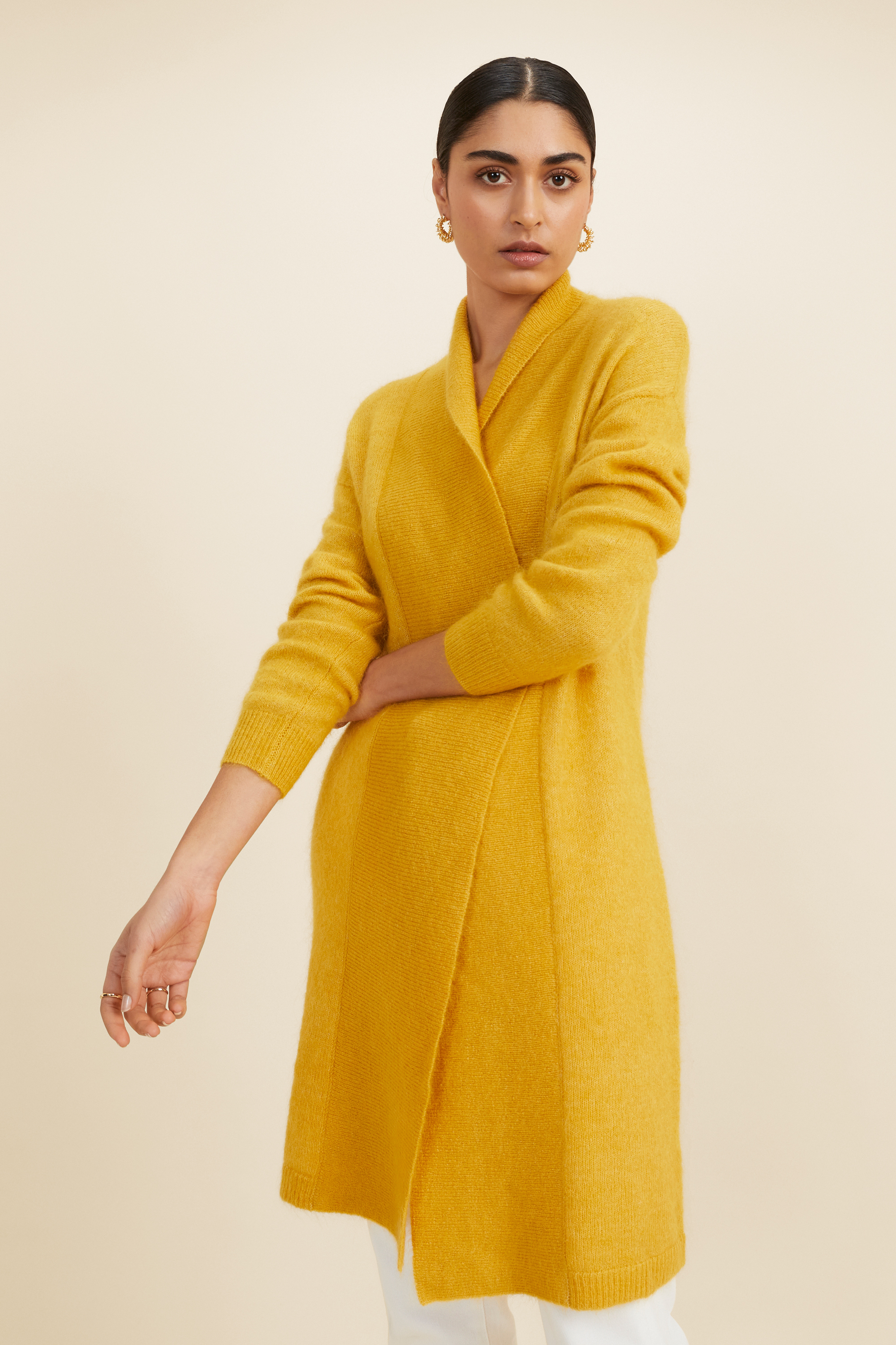 Mohair Blend Cardigan | Seed Heritage