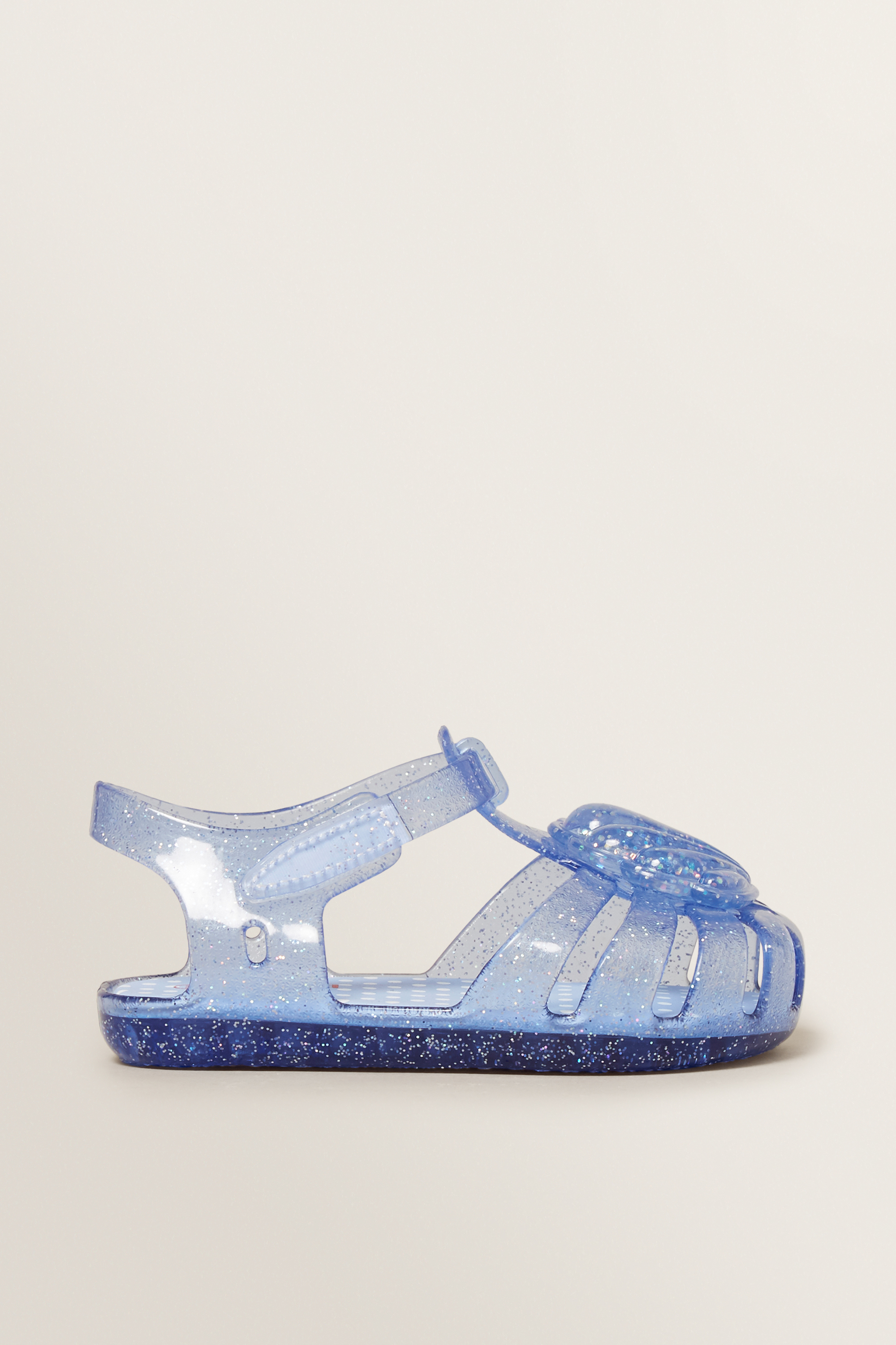 seed jelly sandals