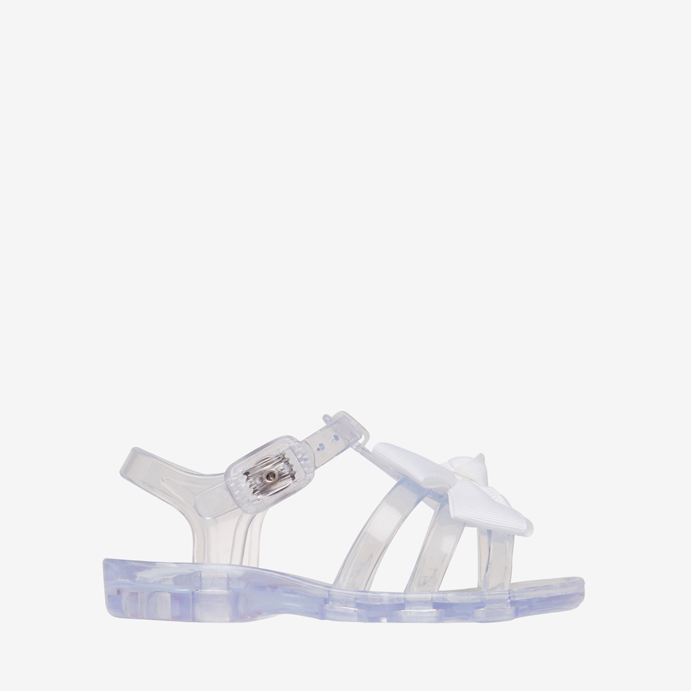 seed jelly sandals