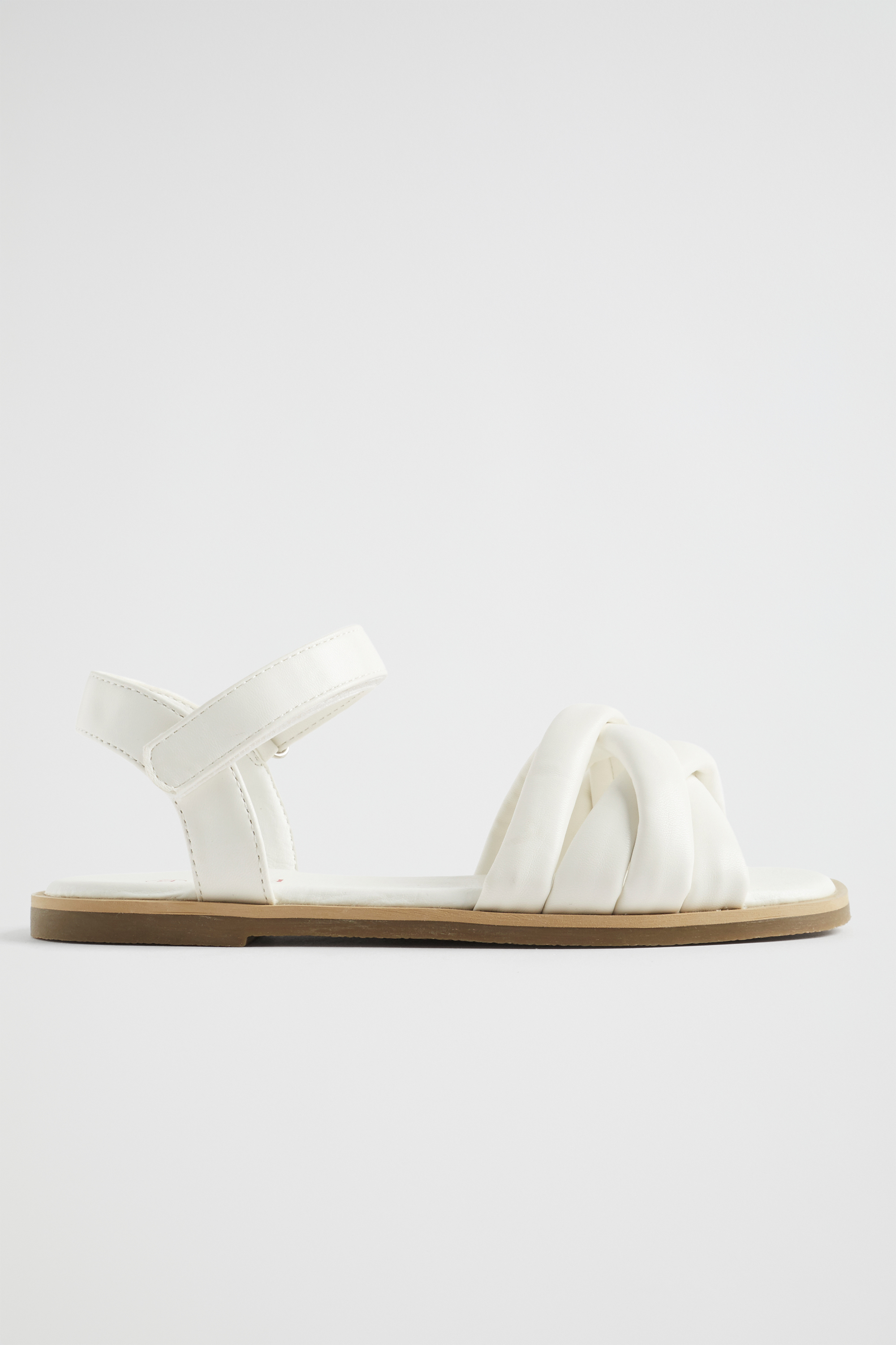 white sandals square toe