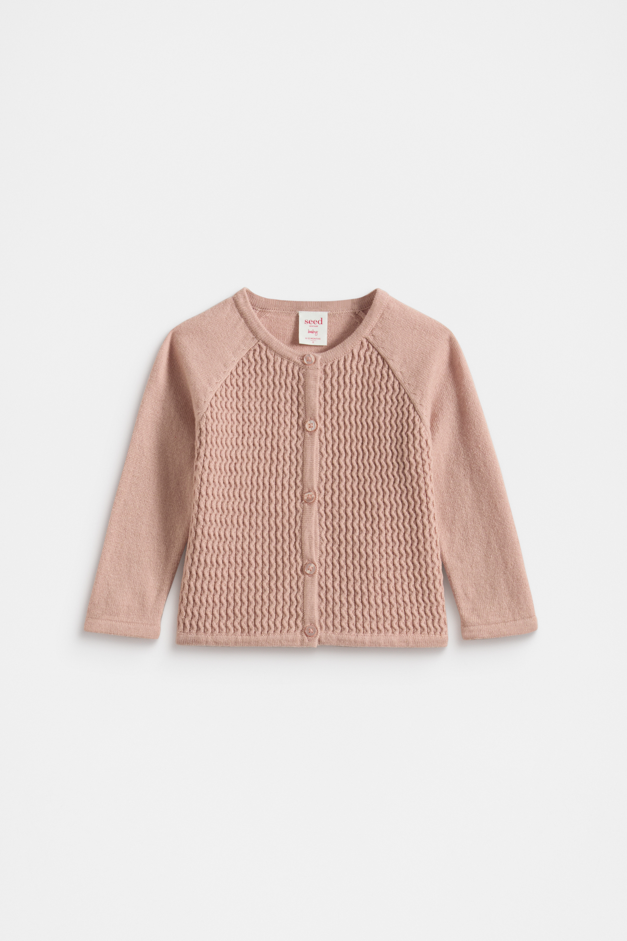 Knit Cardigan Seed Jumper Sale Cable Knit Cardigan Blush Pink Seed