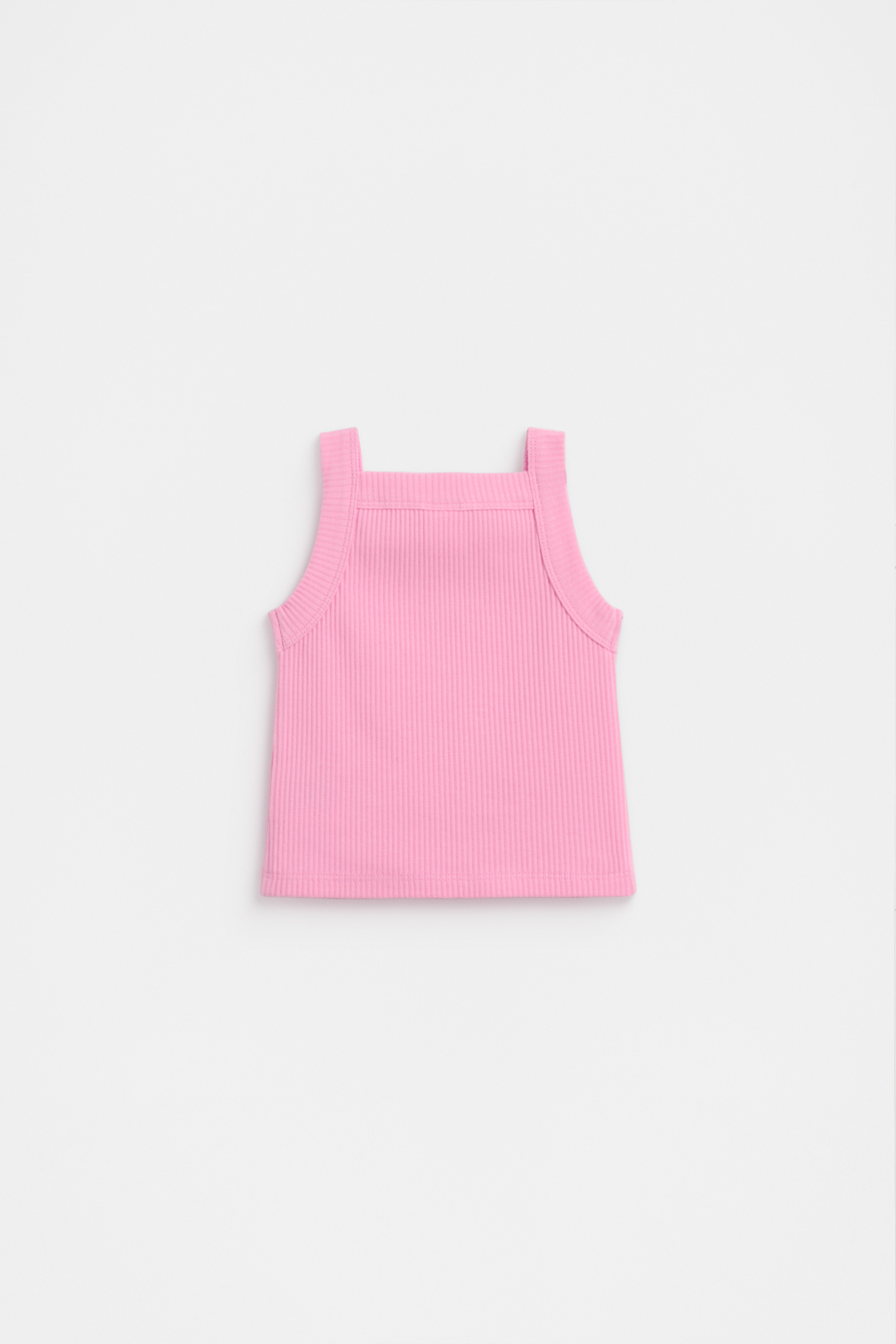 Core Logo Rib Tank | Candy Pink | Seed Heritage