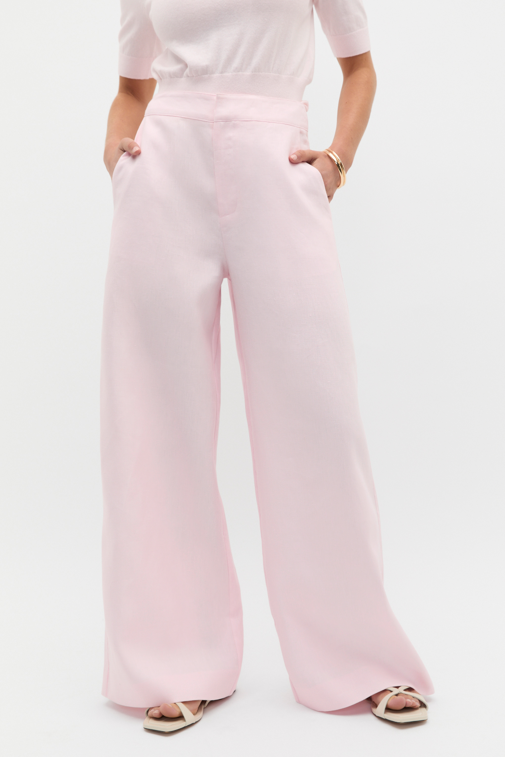 Tailored Linen Pant | Primrose | Seed Heritage